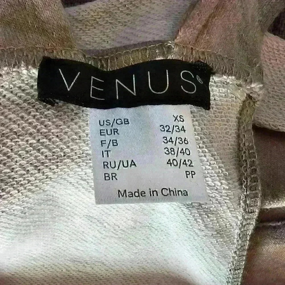 Venus Camoflauge Lounge Short Overalls, Size XS - Picture 3 of 6